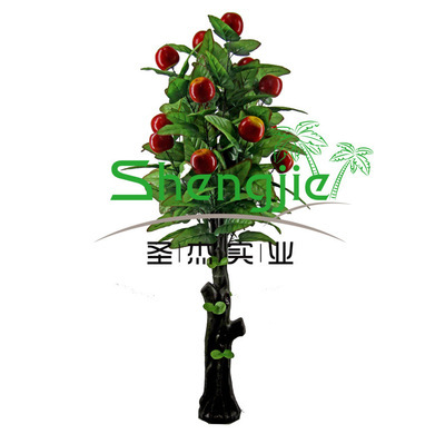 【仿真果樹 假植物廠家 仿真樹批發(fā) 人造仿真樹工廠 園林景觀樹造景】價(jià)格,廠家,圖片,人造仿真植物,廣州市圣杰園林景觀設(shè)計(jì)-