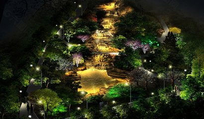 雄川實業園林景觀亮化工程 園林景觀亮化工程價格 觀賞園林景觀亮化工程通用材料