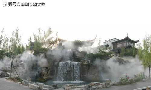 假山園林景觀噴霧加濕機高壓微霧加濕機的廣泛應(yīng)用 深圳泰鼎